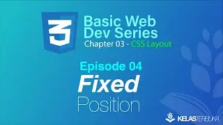 CSS Layout - Episode 04 - Fixed Position