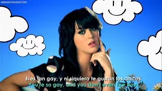 Katy Perry - Ur So Gay // Lyrics + Español // Video Official