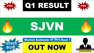 SJVN Q1 Results 2025 | Sjvn results today | Sjvn share latest news today | Sjvn result | Sjvn share