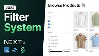 Build a Full-Stack Filtering System with Next.js 14, Tailwind, Upstash (2024)