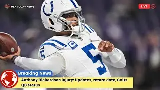 Colts Playoff Push: Will Joe Flacco Start Over Anthony Richardson in Week 17? । USA TODAY NEWS