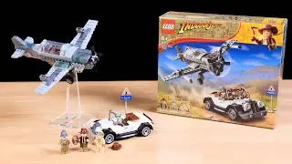 LEGO Indiana Jones Fighter Plane Chase REVIEW | Set 77012