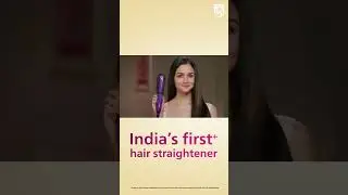 India's first+ hair straightener for no heat damage* | Change your styling game like never before