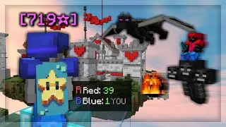 THE BEST 1v39 CASTLE CLUTCH AGAINST A PARTY | Hypixel Castle Bedwars