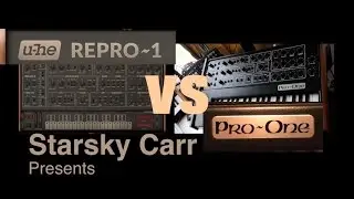 U-he Repro-1 vs Pro-One