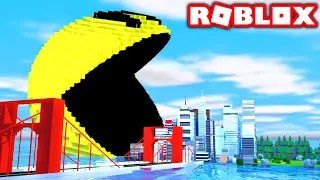 PACMAN IN ROBLOX! (Roblox Survive the Pacman)