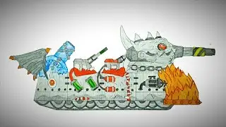 Как нарисовать танк прокачанный ратте || How to draw a pumped up ratte tank