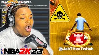 MY POINT FORWARD + BEST DRIBBLE MOVES are TOXIC in NBA 2K23...