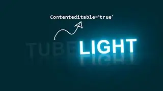 CSS Glowing Tubelight Text Animation Effects | CSS Glowing Effects