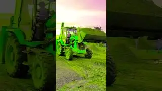 JCB 3DX MACHINES LOADING STONE  