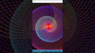 Python graphic design || amazing animation pattern 