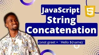 JavaScript String Concatenation for beginner developers