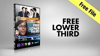 Free Lower Third Template for After Effects, Sony Vegas and Premier