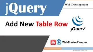 jQuery add new table row