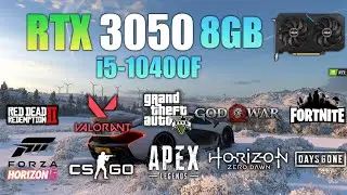 RTX 3050 8GB + i5 10400F : Test in 14 Games - RTX 3050 Gaming