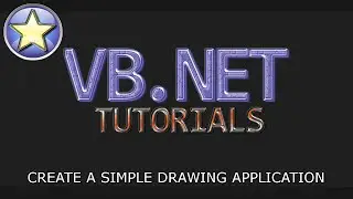 VB.NET Tutorial For Beginners - Drawing To A Form And Saving Your Image (Visual Basic .NET)