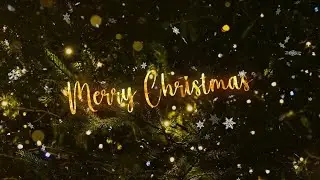 Merry Christmas Title Free Template  After Effects  Creative Vfx Studio