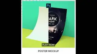 Poster Mockup - Short Photoshop Tutorial