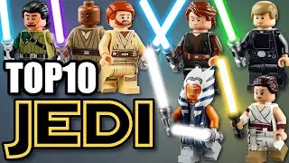 Top 10 LEGO Jedi Minifigures #shorts