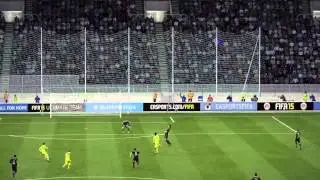 GoalKeeper assists an amazing goal from a goal kick - FIFA 15