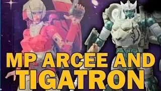 REVEALED: Transformers Masterpiece Arcee & Tigatron | TF-Talk 