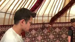 Уйгурская юрта на 