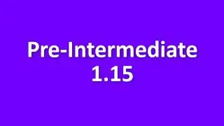 New English File Pre-Intermediate listening 1.15