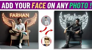 Kisi Bhi Photo Me Apna Face Kaise add Kare | Swap Your Face Into Any Photo / bing image creator