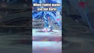 WHEN YANFEI MAINS USE HER BURST 🔥 GENSHIN IMPACT #genshinimpact #yanfei