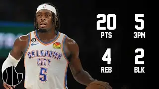 Luguentz Dort Highlights | Thunder vs. Timberwolves | 26th Dec 2023