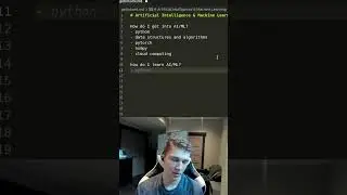 Learn AI/ML #coding #ai #programming #chatgpt #gpt4 #python
