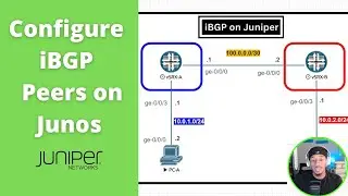 Configure iBGP Neighbors on Juniper | Tutorial