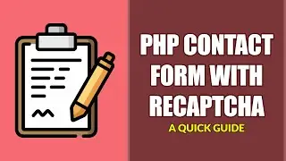 Simple PHP Contact Form With Google reCaptcha