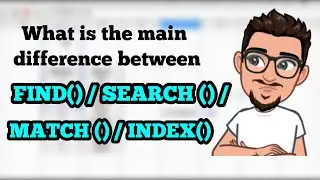 Difference between FIND() / MATCH() / SEARCH() / INDEX() functions | Excel Formulas and Functions