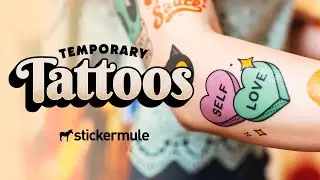 Custom fake tattoos so cool, you won't want just want one!