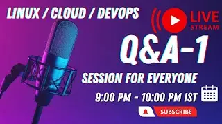 Live Streaming - 1 | Doubt Clearing And Mentorship Session on Linux/Cloud/DevOps Role