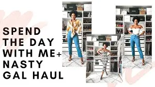 Spend a Realistic Day with Me | Full Time Content Creator + Nasty Gal Summer Haul | MONROE STEELE