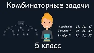 Комбинаторные задачи. 5 класс