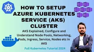 How to setup Azure Kubernetes Service Cluster | Azure Kubernetes service tutorial | AKS Azure