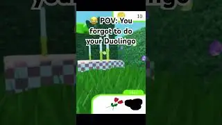 😂 POV: You forgot to do your Duolingo #shorts #roblox #duolingo #meme #funny #freerobux #funnymemes