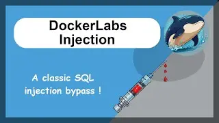 Dockerlabs - Very Easy Level - Injection - SQL Auth Bypass and Env Command Hacking