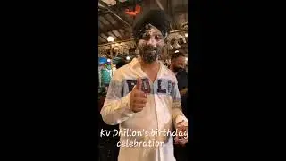 Kv Dhillon's birthday celebration