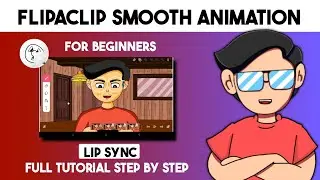 How to Make Lip Sync in Flipaclip Full Tutorial - Smooth Animation in Flipaclip in Hindi