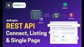 JetEngine Wordpress REST API | Configuration, Listing & Single Page Layout | Elementor | Crocoblock