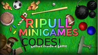 ROBLOX RIPULL MINIGAMES ALL CODES MAY 2018