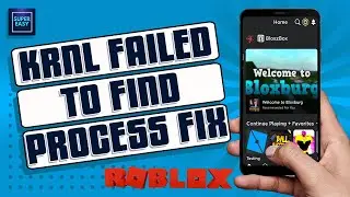 [How To Fix] Roblox Krnl Failed To Find Roblox Process