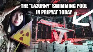 THE “LAZURNY” SWIMMING POOL IN PRIPYAT TODAY, CHORNOBYL