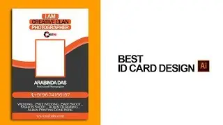 Best ID card design in illustrator : How to create an ID card.