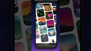 Wallpaper app in React Native 🔥 #react #animation #reactnative #iosdeveloper