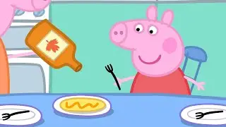 Peppa Pig Learns How To Make Pancakes! 🐷🥞 | @PeppaPigOfficial